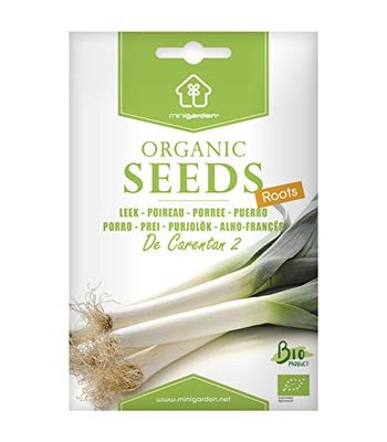 minigarden Raíces Leek De Carentan 2", Organic Seeds, marrón