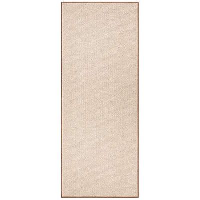 BT Carpet Hanse Home Tapis de Cuisine antidérapant, tissé à Poils Courts pour Couloir, Cuisine, Salon, Salle de Bain, Beige 80 x 150 cm
