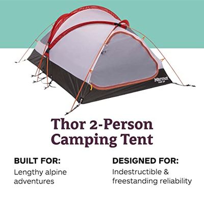 Marmot Thor 2p, Tenda Unisex, Fuoco, Taglia Unica
