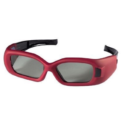 Hama 3D-skyddsglasögon för Samsung 3D-TV röd