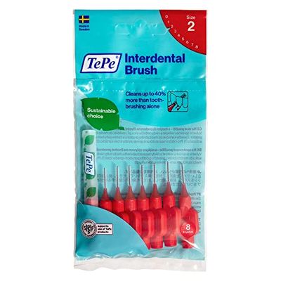 Tepe Angle Interdentaire Brush Taille 2 Filet 0,5 mm 6 pcs