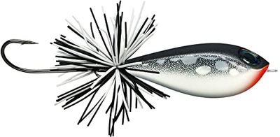 Rapala - Visaas BX Skitter Frog Construction Balsa/Plastic - Drijvend zoetwater kunstaas - Zwemdiepte oppervlak - Maat 5,5cm / 13g - Gemaakt in Estland - Mat chroom