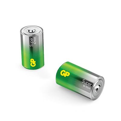 D Mono batterij GP Alkaline Super 1,5 V 2 stuks