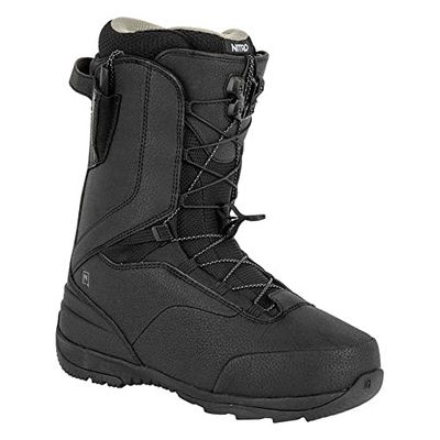 Nitro Snowboards Venture TLS Botas de Snowboard, Hombres, Black, MP 30,5 // EU 46 // US 12,5