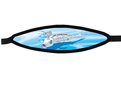Best Divers klockarmband mask av neopren, kardborrband, fiskleksak