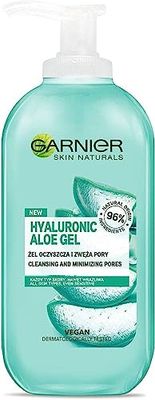 Garnier, hyaluronic aloe gel rengöringsgel för alla hudtyper 200 ml