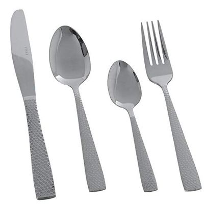SET 24 CUBIERTOS ACERO INOXIDABLE 18/10 BRILLOOLIMPIA APTO PARA LAVAVAJILLAS