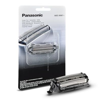 Panasonic WES9087Y1361, Testina di Ricambio per Rasoi Elettrici Uomo ESLL41/ESLL21/ESRT37/ESSL33, Lamina Esterna Originale