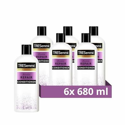 TRESemme Biotin Repair Conditioner visibly repairs 7 types of damage in 1 use for dry, damaged hair 6x 680 ml