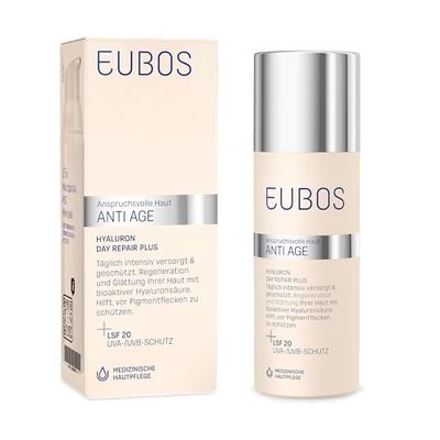 Eubos Anti Age Ialuronico Repair & Protect SPF 20 Crema, 50 ML