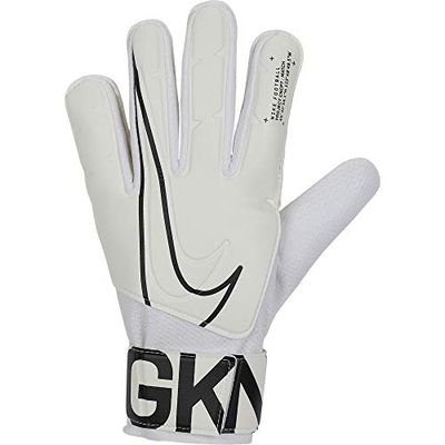 Nike NK GK Match-FA19 Voetbalhandschoenen Wit / (Zwart) FR: 2XL (maat fabrikant: 10)