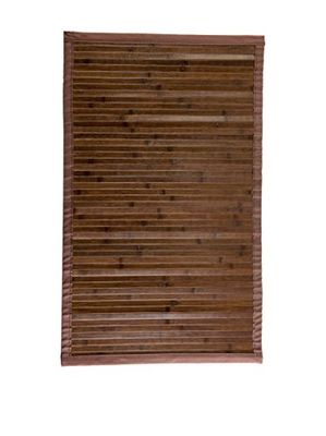Estore Basic natural tapete, bambu, castanho escuro, 60 x 90
