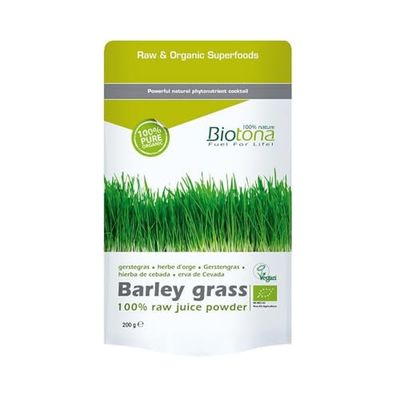 Barley grass/hierba de cebada superfood bio 150g Biotona