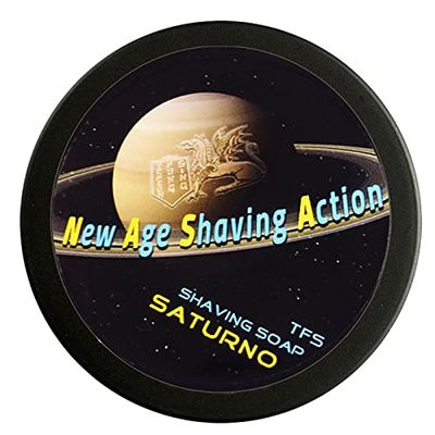 N.A.S.A Jabón de Afeitar Saturno NASA 125ml, Único, Estándar