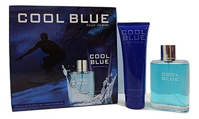 Glory Cosmetics Cool Blue 2pc Perfume Gift Set 100 ml EDT and 130 ml Luxury Shower Gel
