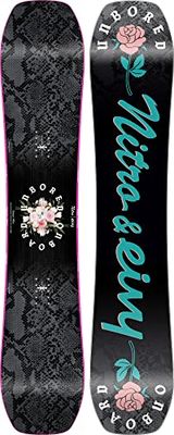 Nitro Snowboards dam OPTISYM WMS EIVYBrd ´23, Freestyleboard, Asym Twin, Cam-Out Camber, Urban