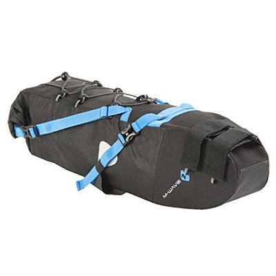 M-Wave James Bay Saco selim de bicicleta Rough Ride Saddle L, adulto unissexo, preto