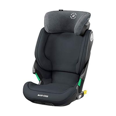 Maxi-Cosi Kore i-Size, Kinderautostoel, 3,5 - 12 jaar, 100 - 150 cm, ISOFIX autostoel, Verstelbare hoogte/breedte, Side Protection System Plus, Snel & gemakkelijk gordelsysteem, Authentic Graphite