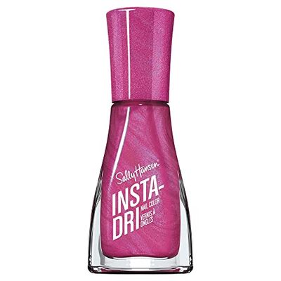 Sally Hansen Insta-Dri 1 Stroke-1 Coat-Done Nail Polish, 9.17ml, Flashy Fuschia