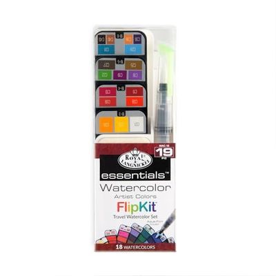 Royal & Langnickel FLIPKIT Kit aquarelle de voyage