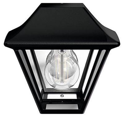 Philips LED Alpenglow Lampada da Parete da Esterno, Nero