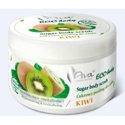 ECO BODY scrub corpo zucchero e kiwi 250gr.