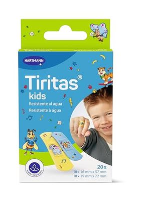Pleisters voor kinderen, ideaal voor de kleinsten met grappige designs, 2 maten, 20 stuks