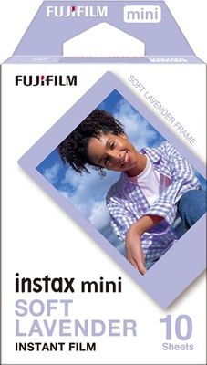 instax Instant Mini Film 10 Shot, Soft Lavender