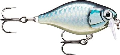 Rapala, Fiskedrag - Light Crank Shallow Runner, fiskeutrustning med plastkonstruktion, flytande sötvattensbete, simdjup 0,9 m, 3,5 cm/4 g, tillverkad i Estland, Baby Aspius