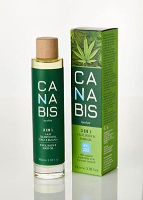 Olio di canapa per viso, corpo, capelli