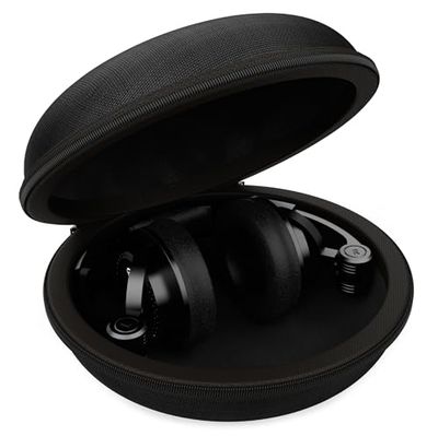 Audibax Atlanta Case 30 - Custodia Rigida per Cuffie - Custodia per Cuffie - Custodia Protettiva - Realizzata in Eva - Dimensioni Interne 17,5 x 17,5 x 9 cm - Colore Nero