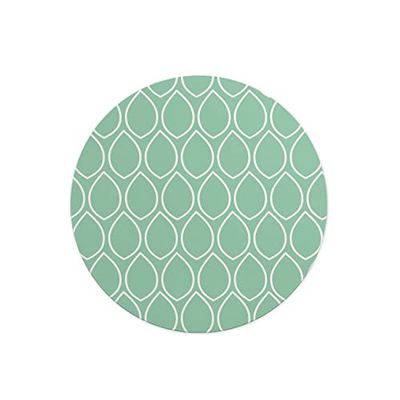 Questo Casa, Round Digital Printed Mouse Pad, Non-Slip Base, for Office and Home, Diameter:22cm