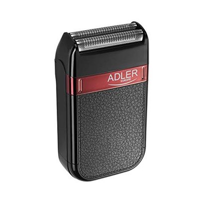 Adler AD 2923 Rasoio Elettrico Ricaricabile, Bagnato e Asciutto, Impermeabile, Rasoio da Uomo con Spazzola in Set, Custodia da Viaggio, Accessori da Uomo