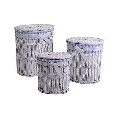 Vacchetti Giuseppe 1920320000 Carrello, Vimini, Bianco, Medio