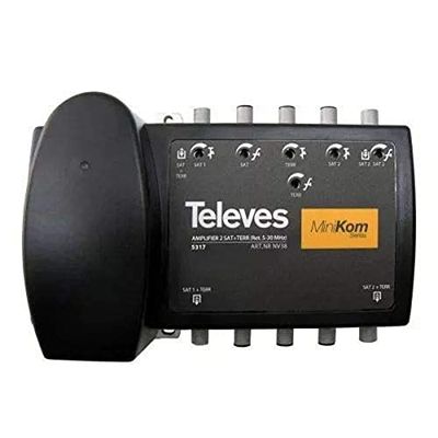 AMP.MINIKOM RET + MATV+2FI "F" G(-5)/30/33..38