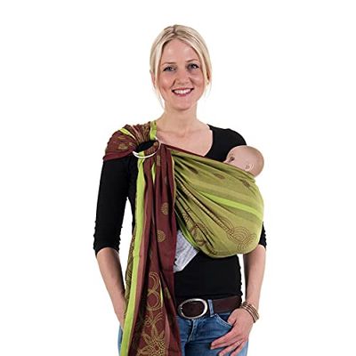 Hoppediz, Kairo Jacquard Ring Sling, Bärhjälp med bindningsinstruktioner (engelska språket inte)