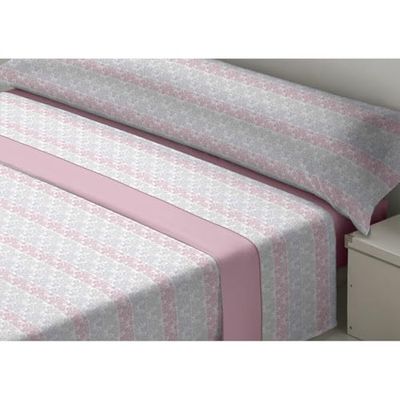 D'Or Sedalina Kent Beddengoedset, roze, voor bedden van 105 cm breed