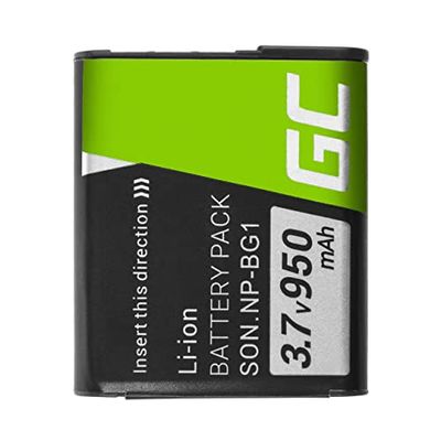 Green Cell Batteria della Fotocamera per Sony DSC H10 H20 H50 HX5 HX10 T50 W50 W70 3.7V