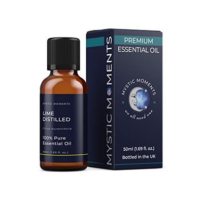 Mystic Moments Huile essentielle distillée Citron – 50 ml – 100% Pure