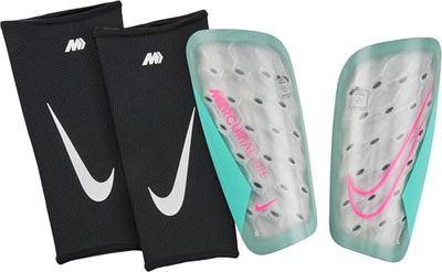 NIKE DN3611-395 Mercurial Lite Scheenbescherming, uniseks, Ocean Cube/Aurora Green/Pink Blast, maat XS