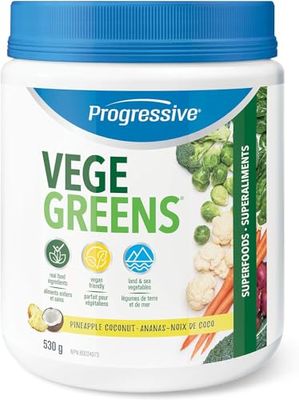 Progressive VegeGreens - Pineapple Coconut 530g Pine/Coco