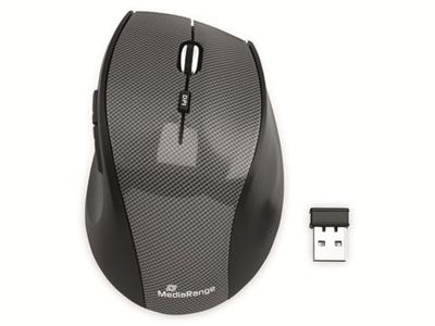 Media range 813093 mros207 set tastiera/mouse nero