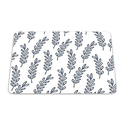 Questo Casa, Tapis de Souris rectangulaire avec Impression numérique - Antidérapant - pour Bureau et Maison - 22 x 18 cm
