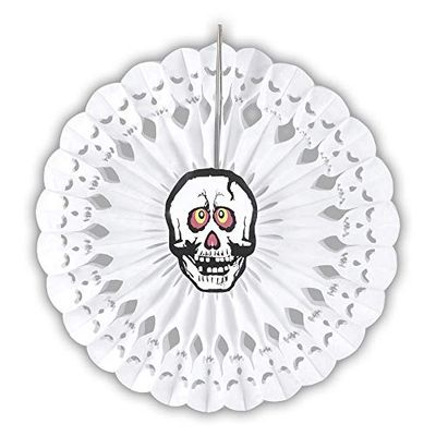 WIDMANN MILANO PARTY FASHION Generique - Rosace tête de Squelette 50 cm Halloween