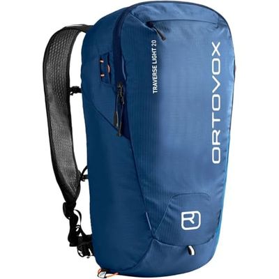 Ortovox Traverse Light 20, Plecak Sportowy Mężczyźni, Petrol Blue, Jeden rozmiar, Petrol Blue, Taglia unica, Sportowy
