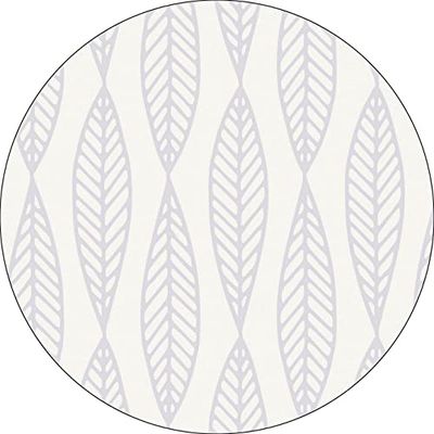 Bonateks, Round Digital Printed Mouse Pad, Non-Slip Base, for Office and Home, Diameter:22cm