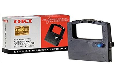 OKI fita de tecido de nylon preto Ref 9002310