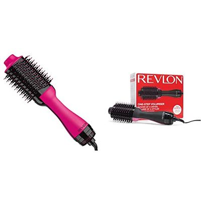 Revlon Salon One-Step Hair Dryer and Volumiser - New Pink Edition RVDR5222PUK & Salon One-Step Hair Dryer and Volumiser for Mid to Long Hair RVDR5222
