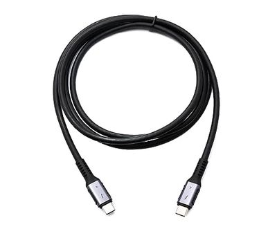 System-S Cable Thunderbolt 4 de 150 cm tipo C macho a macho, adaptador de 40 Gbps USB 4.0