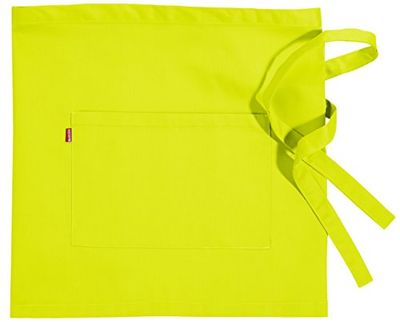 VELILLA 404201 Tablier court avec poche Jaune fluo Taille unique